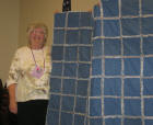 Lavella Cassinelli, Rag quilt (denim) for grandson